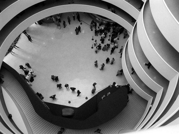 Guggenheimovo muzeum New York - atrium