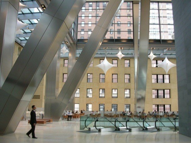 Hearst Tower - atrium