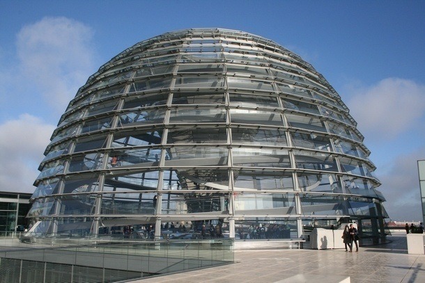 Berlin Reichstag - vnější kopule