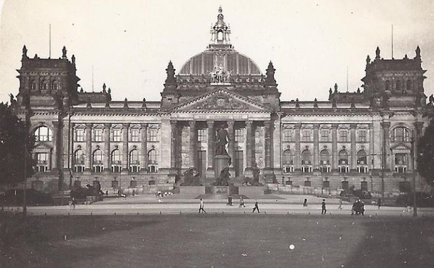 Berlin Reichstag - historický stav